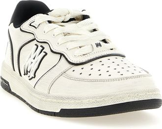 Amiri Mens Bicolor Bovine Leather Low Top Sneakers