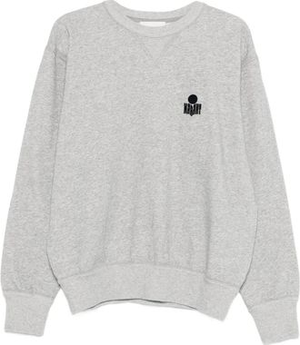 Isabel Marant Felpa con logo - Grigio