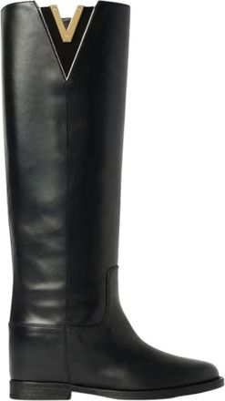 Via Roma 15 Stivale V-Slipt - - Shoes - Donna - Nero - 37 EU
