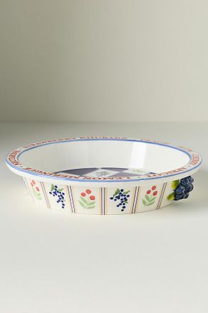 Anthropologie Lotta Stoneware Pie Dish