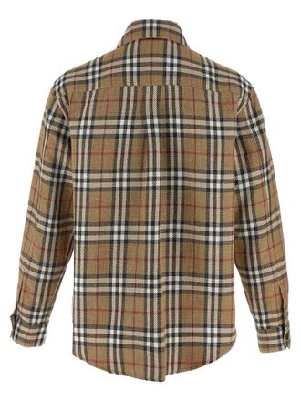 Burberry Mens Brown Cotton Blouse