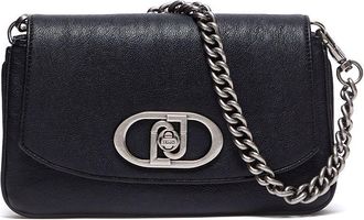 Liu Jo Gecoateerde Stof Schoudertas Zwart