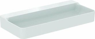 Ideal Lavabo Conca 1000x450x165mm, Lijado Blanco Con Ideal Plus, Sin Orificio Para Grifer&iacute;a, Sin Rebosadero Ideal Standard