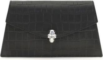 Alexander McQueen Mini Skull Clutch - Bags - Mujer - Negro - ONE SIZE