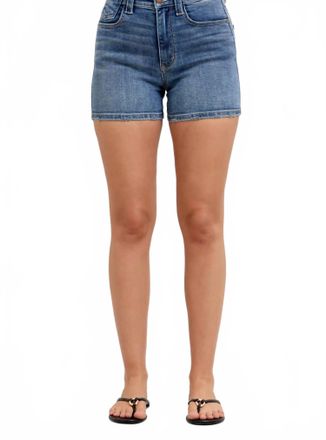 Judy Blue High Waisted Denim Shorts In Blue