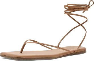Tkees Square Toe Lilu Womens Sandals Hazelton : 10 B - Medium, Leather/Suede