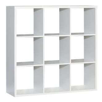 Furniture To Go Mauro 3x3 Storage Unit in White