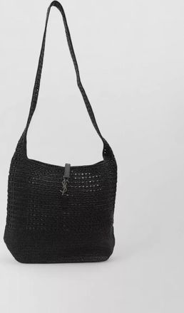 Saint Laurent medium crochet shoulder bag net design