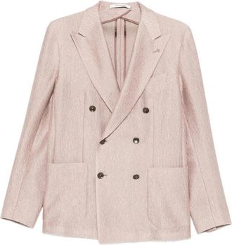 Tagliatore 1Smc 20K Jacket - Heren - Business blazers - Roze - M - Kostuums