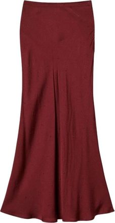Twinset Midi Rok - Dames - Midirokken - Rood - M - Rokken