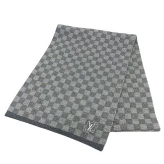 Louis Vuitton Sciarpa in lana Pre-owned - - Pre-owned - Donna - Grigio - ONE SIZE