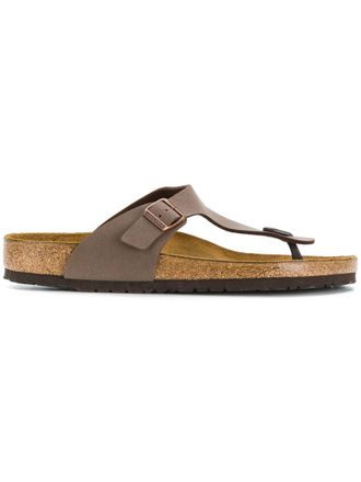 Birkenstock Sandali con chiusura con fibbia - Marrone