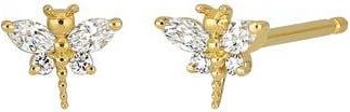 Bony Levy Liora Butterfly Diamond Stud Earrings in 18K Yellow Gold at Nordstrom Rack
