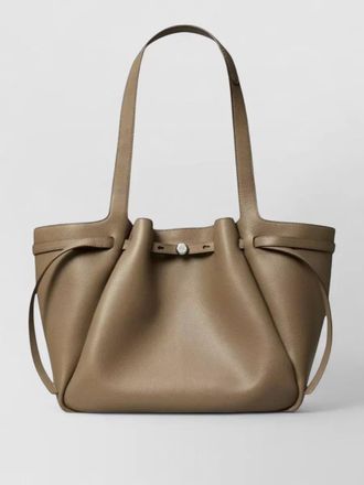 Tory Burch romy large leather tote bag