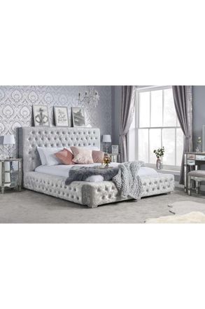 Birlea Grande Bed in Grey | Size: King