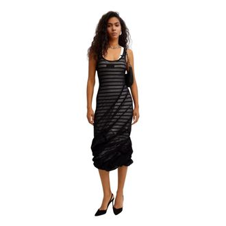 Jean Paul Gaultier Mujer, Vestidos, Negro, Talla: XS