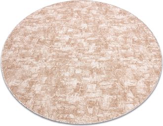 RugsX Rugsx - Alfombra Solid Beige 30 Hormig&oacute;n Beige Circulo 170 Cm