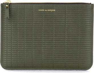 Comme Des Gar&ccedil;ons Tassen, Dames, Groen, ONE Size, Leer, Sa 5100 Portemonnee