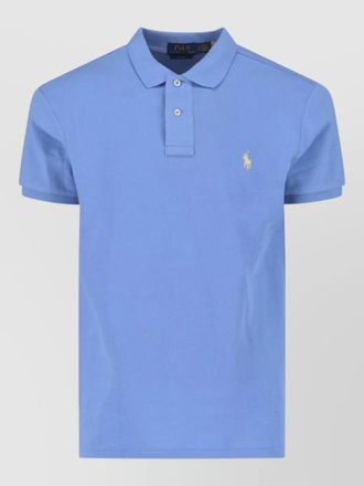 Ralph Lauren cotton polo shirt short sleeves side vents