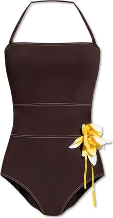 Tory Burch Donna, Costumi da bagno, Marrone, M, new
