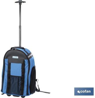 cofan Zaino porta attrezzi con ruote 35 x 20 x 55 cm