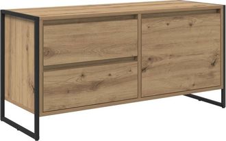 vidaXL TV Cabinet Artisian Oak 100 x 36 x 49.5 cm Engineered Wood vidaXL