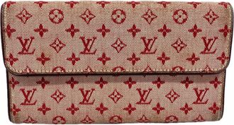 Louis Vuitton Cerise Long Wallet (Tri-Fold) (Pre-Owned)