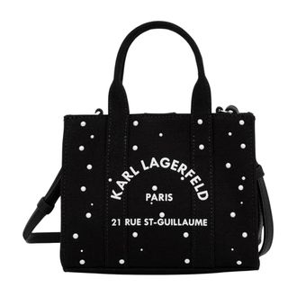 Karl Lagerfeld Mujer, Bolsos, Negro, Talla: ONE Size