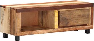 vidaXL Vidaxl - Mueble para tv madera maciza reciclada 100x30x33 cm