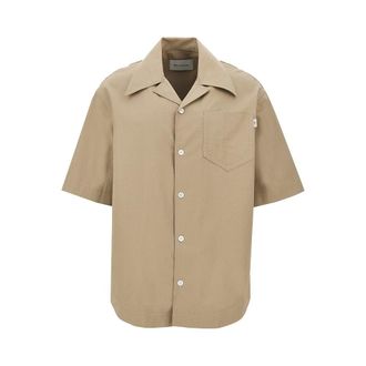 Ami Cotton gabardine bowling shirt Man S
