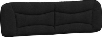 vidaXL Cabecero De Cama Acolchado Cuero Sint&eacute;tico Negro 193 Cm Vidaxl