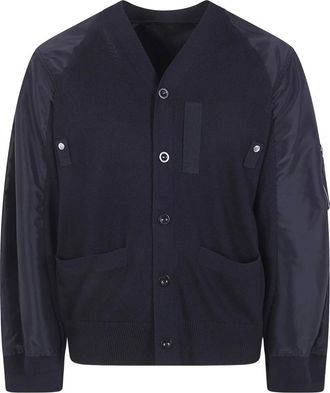 sacai Truien & Vesten, Heren, Zwart, M, Cardigans