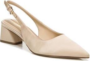 Franco Sarto Racer Slingback Pointed Toe Pump in Champagne at Nordstrom Rack, Size 6