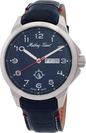 Mathey-Tissot Excalibur Quartz Blue Dial Mens Watch MTWG2001101