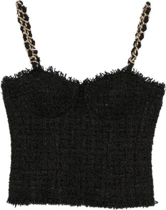 Balmain Mujer, Camisetas, Negro, Talla: M