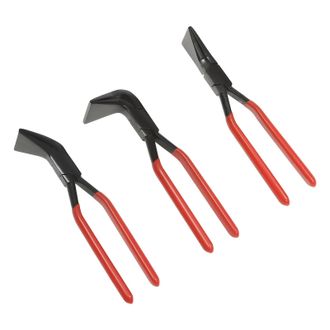 OEM Juego De Alicates Dobladores, Acero Al Carbono, Mango Ergon&oacute;mico, Rojo