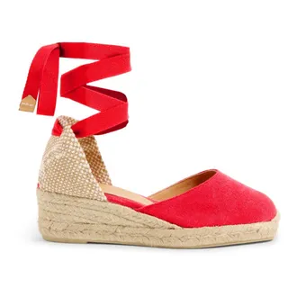Castaner Dames, Schoenen, Rood, Maat: 41 EU Katoen