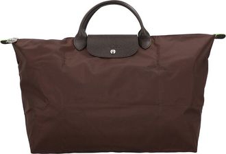 Longchamp Le Pliage Green Large Canvas Travel Bag