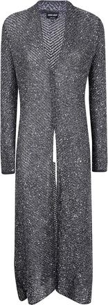 Giorgio Armani Maglione traforato - Grigio