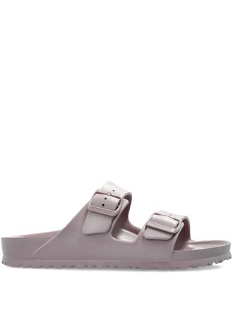 Birkenstock Arizona buckle-strap sandals - women - Polyethylene vinyl acetate (PEVA)/Rubber/Rubber - 38 Narrow - Purple