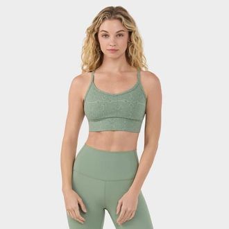 Tavi Boost Bra in Sage Batik at Nordstrom, Size X-Small