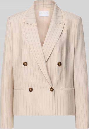 Jake*s Regular Fit Blazer mit Reverskragen in Sand, Gr&ouml;&szlig;e 32