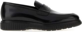 Ferragamo Simone Loafers - Heren - Loafers - Zwart - 41 EU - Leer - Schoenen