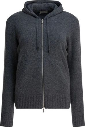 Drumohr Truien & Vesten, Dames, Grijs, S, Kasjmier, L8K221Ul Cashmere Knit