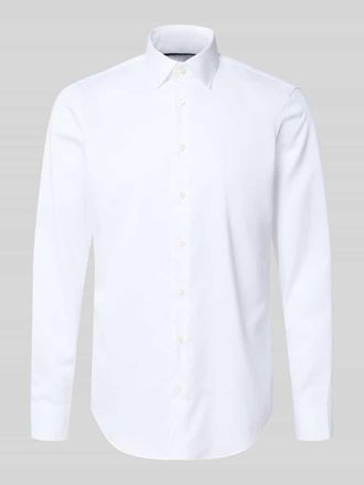 Christian Berg Regular Fit Business-Hemd mit Kentkragen in Weiss, Größe 39/40