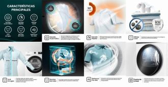 Hisense Secadora Bomba De Calor Hisense Dhqe900uwdc 9kg Iontech Blanca