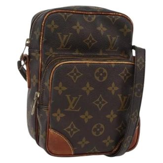 Louis Vuitton Pre-owned Vintage Crossbody Tas - Dames - Pre-owned - Bruin - Maat: ONE Size