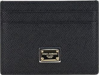 Dolce & Gabbana Leather Cardholder Female UNI