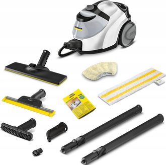 Karcher Sc 5 Easyfix Limpiador A Vapor Blanco Y Negro