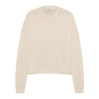 Autry Jersey de cuello redondo - Knitwear - Hombre - Beige - L